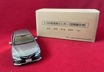 1/30 TOYOTA CAMRYカラーサンプル 1:30 Toyota Camry Hybrid Steel Blonde Metallic Color Sample